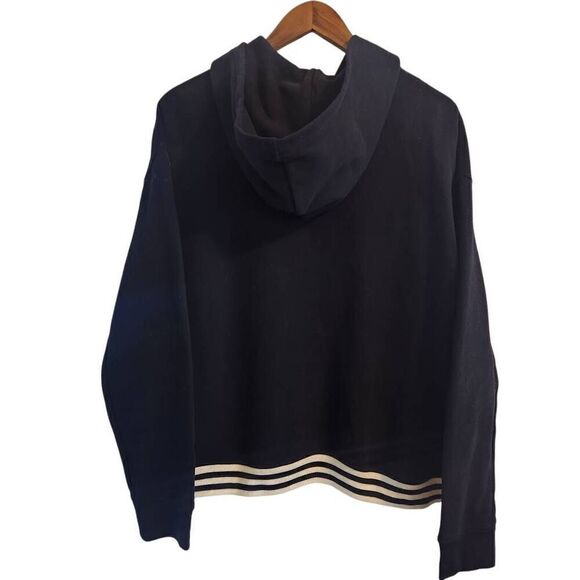 Sandro Paris Love Jacket Mens Large 40 Varsity Bomber Hoodie - Picture 3 of 8